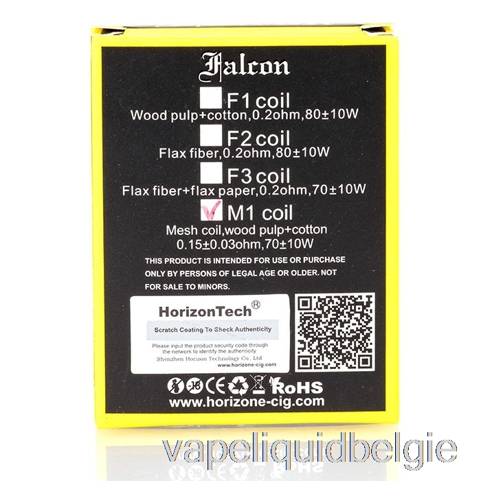 Vape Vloeibare Horizon Falcon Vervangende Spoelen 0,15 Ohm M1 Mesh-spoelen